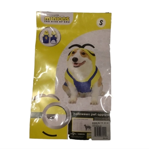 Dog Costume Minions Halloween - Picture 4 of 4